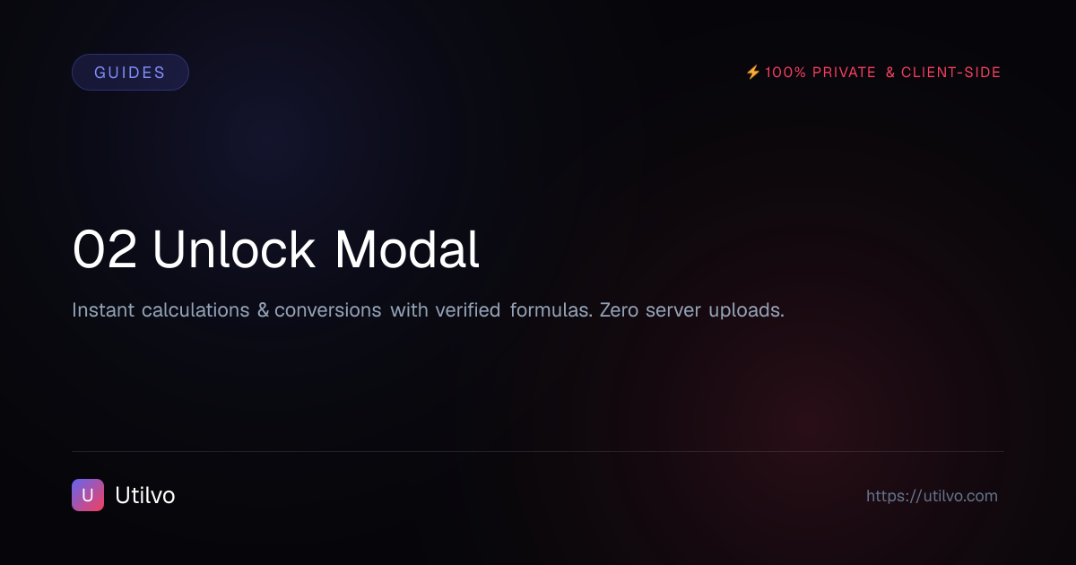 Unlock modal for entering a PDF password